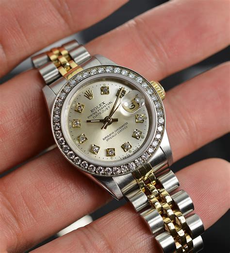 rolex datejust 69173 watch|rolex 69173 diamond bezel.